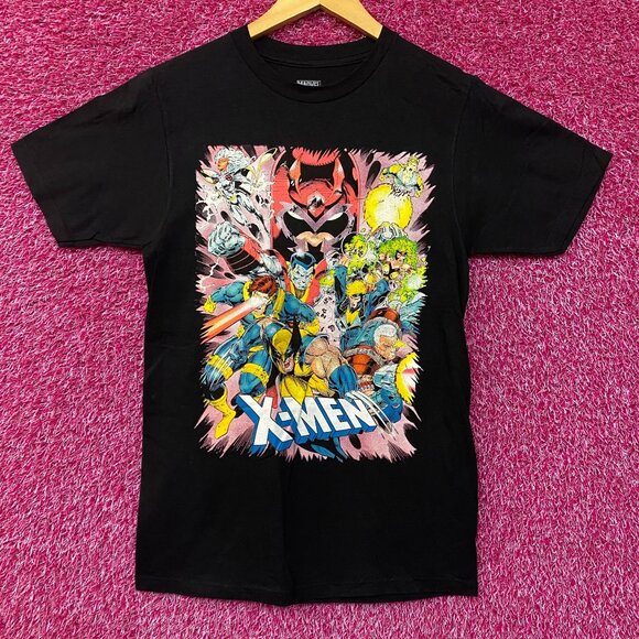 X-Men "Jump Out Team" 90's Marvel Comics T-Shirt Small - Picture 1 of 4